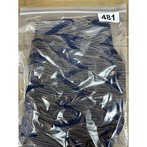 Navy Chevron Summertime Romper Large - Picture 7 of 7